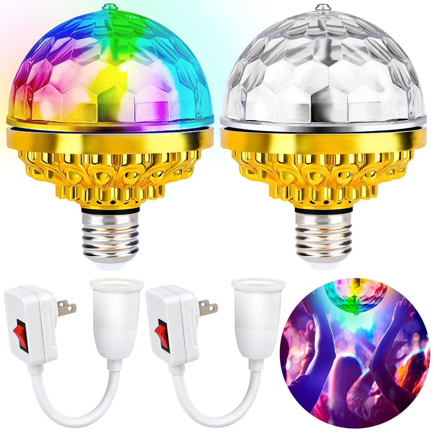 Lámpara LED Mágica Giratoria : ¡Compra 3 y Recibe 1 Gratis!