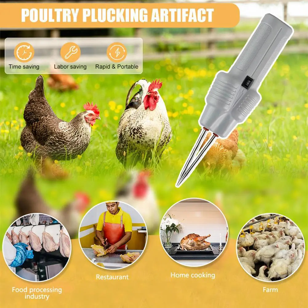 Plumero de Aves Portátil y Manual – Rápido, Cómodo y Eficiente