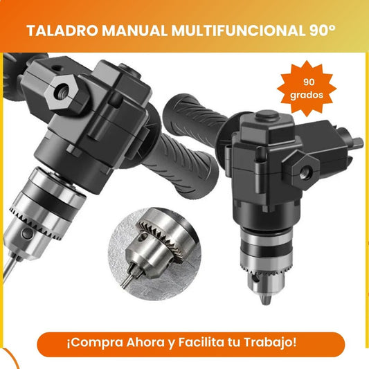 Taladro Manual Multifunções – Cabezal de Ángulo 90°
