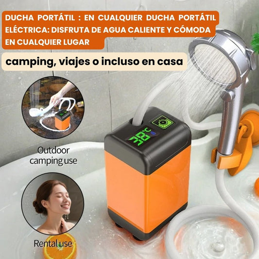 🚿 Duche Elétrico Portátil para Exterior – Liberdade e Conforto em Qualquer Lugar