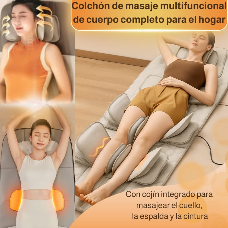 Colchón inteligente para masajear el cuello, la espalda y la cintura – 🧘♀️✨ Lujo al alcance de tu mano