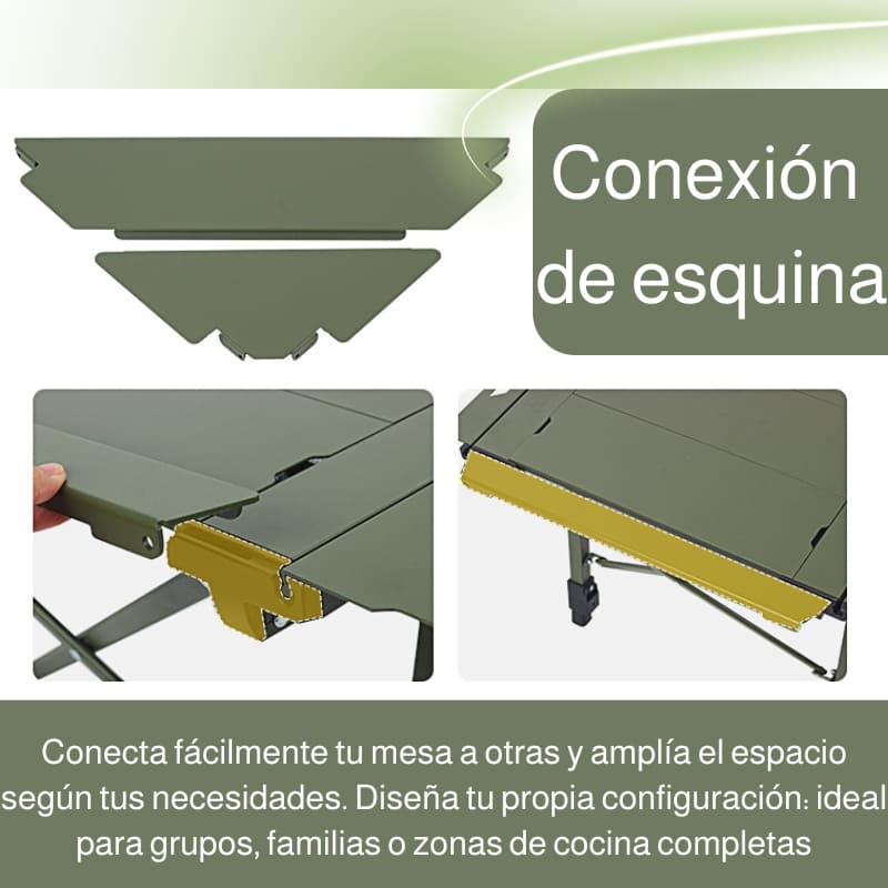 🏕️🌄 Mesa de Campismo Plegável – Resistente, Compacta e Lista para Todo o