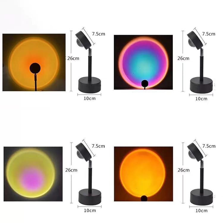 Tacopet Lámpara Proyector de Atardecer LED