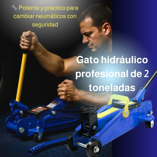 🔧 Gato hidráulico profissional de 2 toneladas – Rendimento potente e 🛠️ design prático para 🚗 alterar pneus com ⚠️ segurança e ✅ facilidade