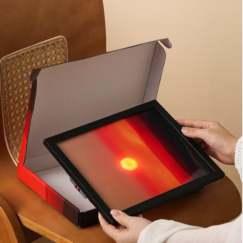 Lámpara de Pared LED Amanecer y Atardecer – Luz Nocturna Ajustable con Doble Cuerda