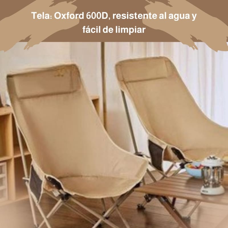 🪑 Silla de camping de lujo – diseño multiposición para una comodidad inigualable en cualquier lugar 🌄