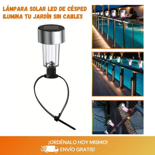 Lámpara Solar LED de Césped