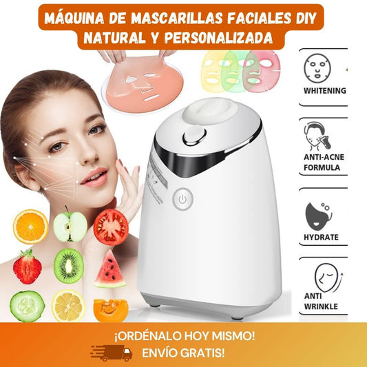 Máquina de Fabricación de Mascarillas Faciales – Colágeno, Frutas y Verduras (DIY)