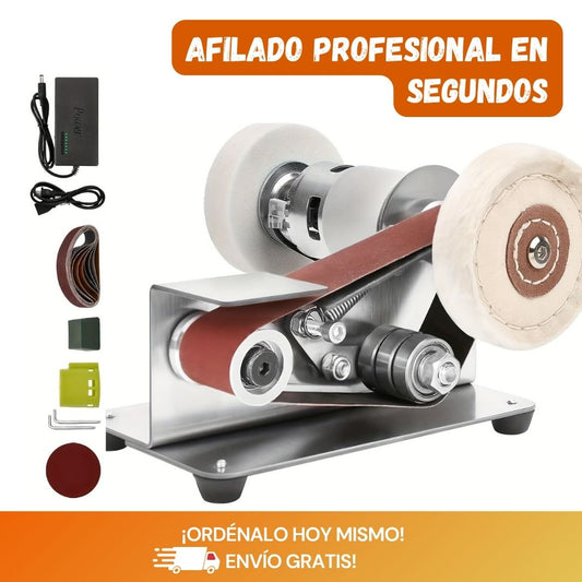 Afiladora Profissional de Cuchillos com Piedra Húmeda 110V/230V – Enfriamiento por Agua