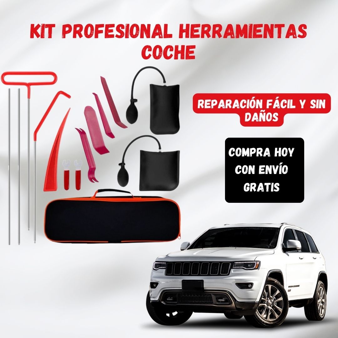 Kit de herramientas para desbloquear puertas de coche