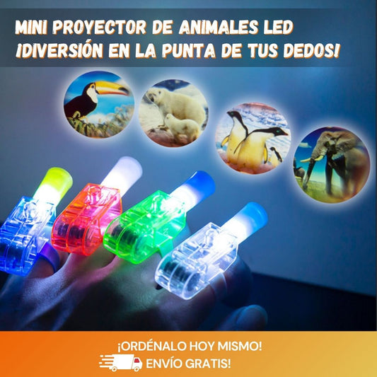 Luces de Dedo con Proyección LED – ¡Proyecta un Mundo de Luz y Color!