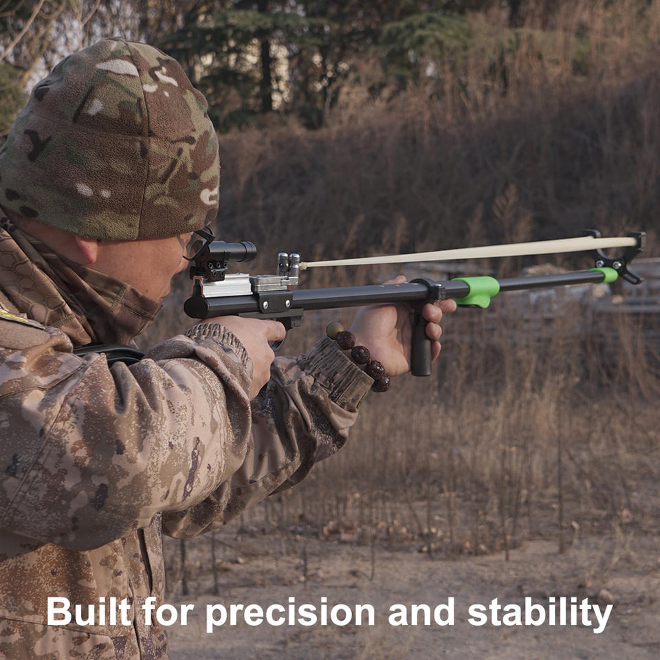 Tirachinas Telescópicas de Alta Precisão com Láser