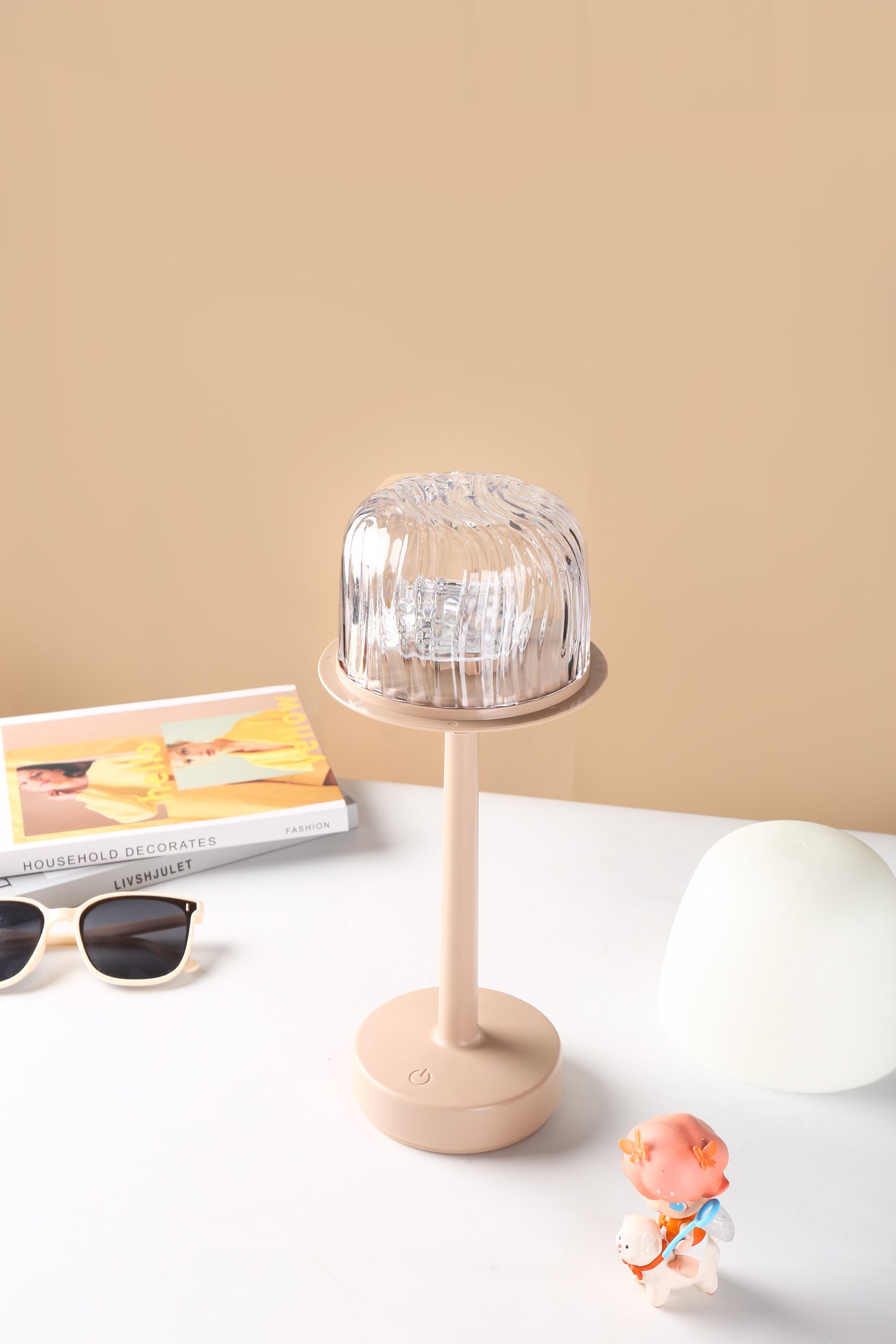 Candeeiro de Mesa RGB Inalámbrica - Projetor de Olas del Océano