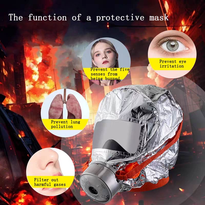 Máscara de Escape de Incendios TZL30 – Protección Vital en Situaciones de Emergencia