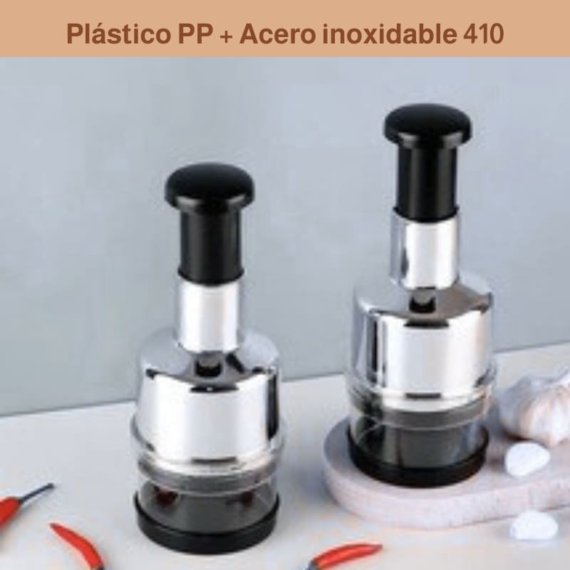 🔪🥦 Prensador manual multifuncional de alho e legumes – 🌟 Desempenho eficiente e design moderno 🏡 para a sua cozinha