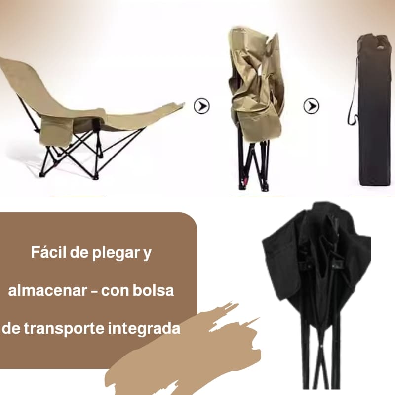 🪑 Cadeira de campismo de luxo – design multiposição para uma comodidade inigualável em qualquer lugar 🌄