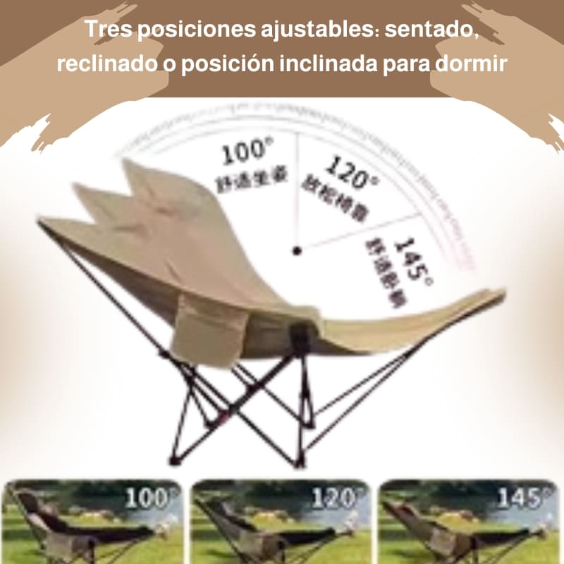 🪑 Cadeira de campismo de luxo – design multiposição para uma comodidade inigualável em qualquer lugar 🌄