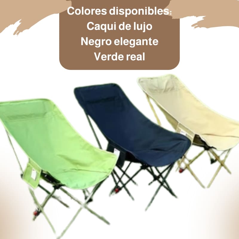 🪑 Cadeira de campismo de luxo – design multiposição para uma comodidade inigualável em qualquer lugar 🌄