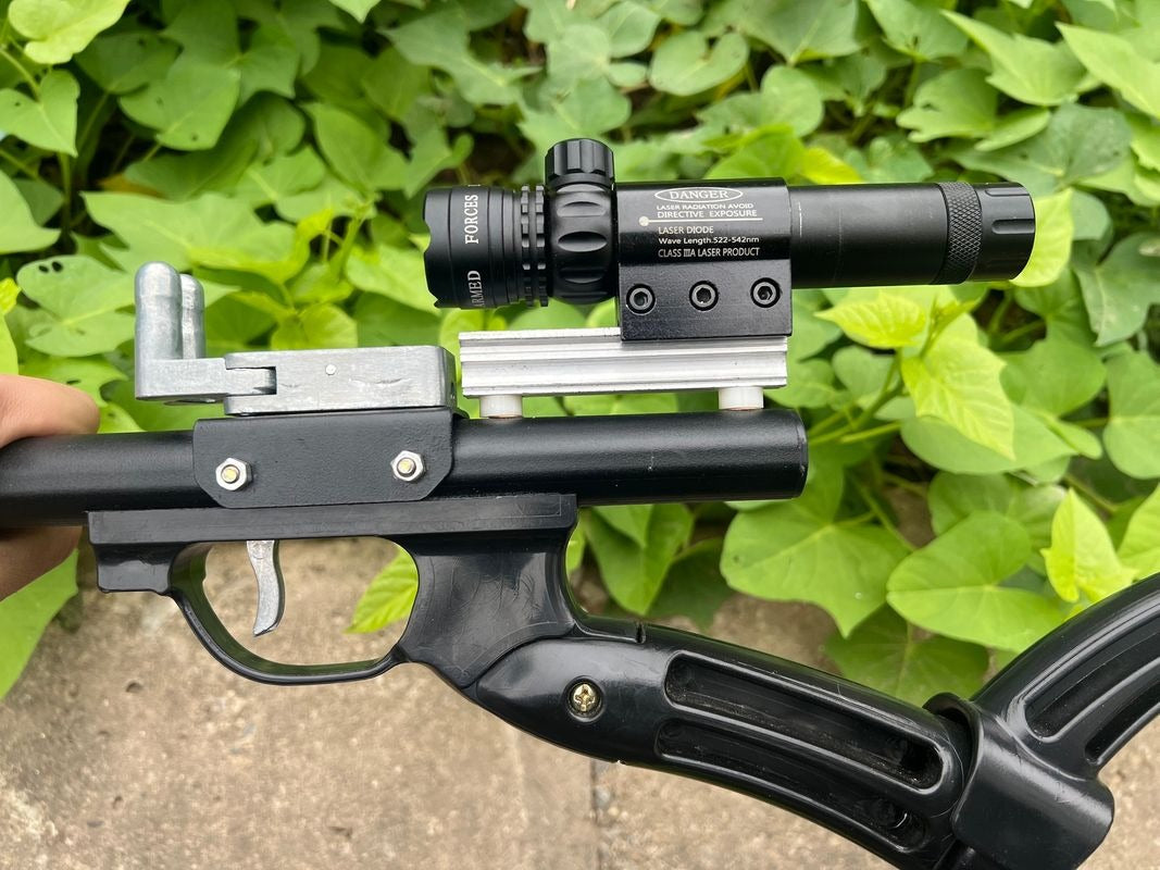 Tirachinas Telescópicas de Alta Precisão com Láser